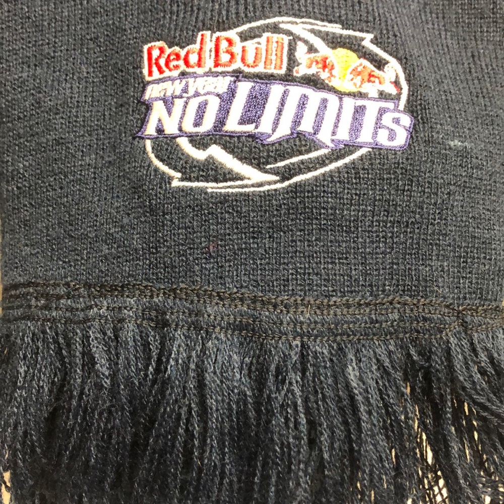 Red Bull New Year No Limits Navy Blue Winter Scarf